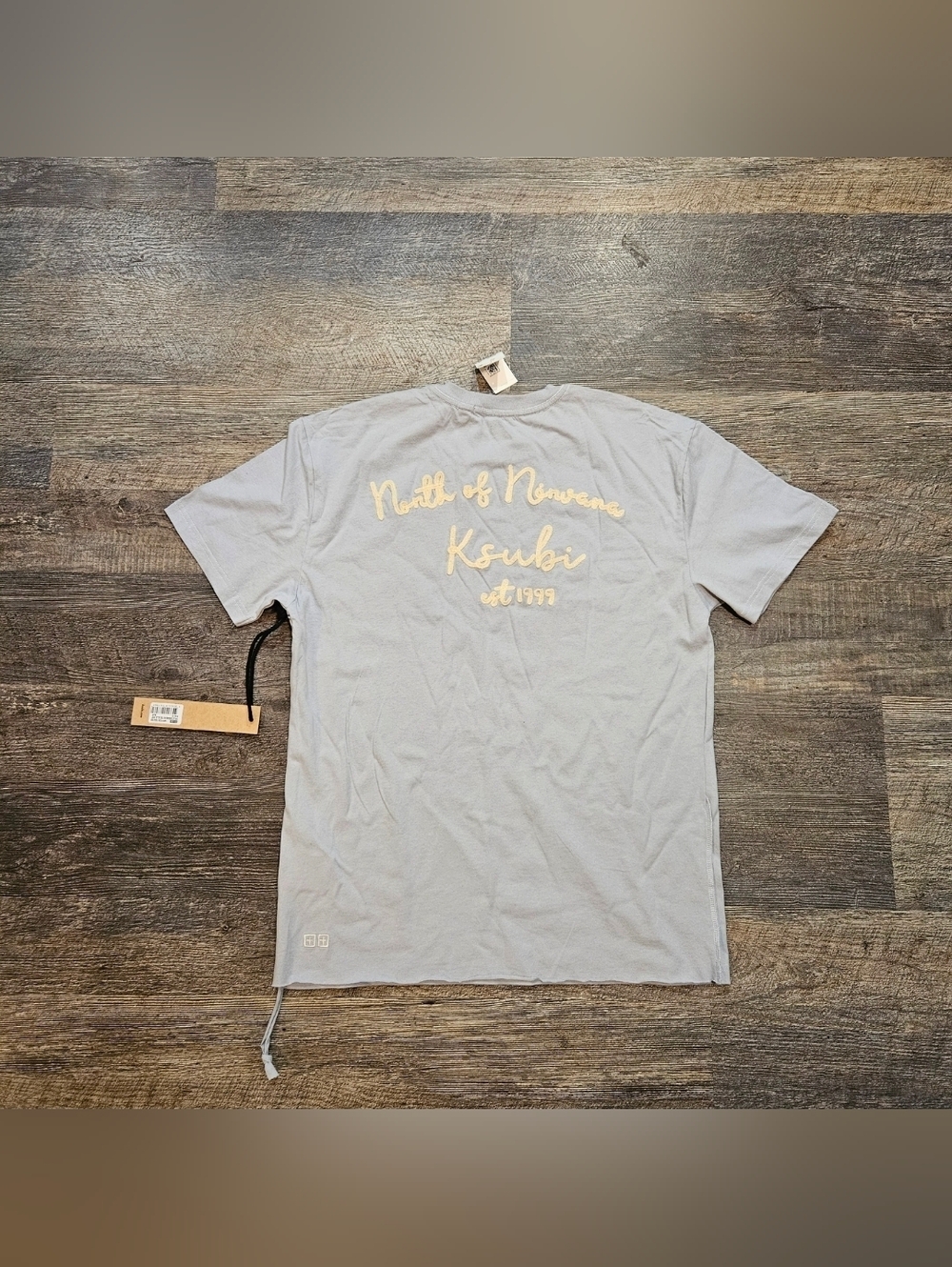 KSUBI Salud Biggie Tee Blue Mist Size Men Small - Picture 4 of 4